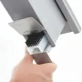 Roestvrijstalen borsteldispenser 130 x 480 x 80 mm (B/H/D/W)